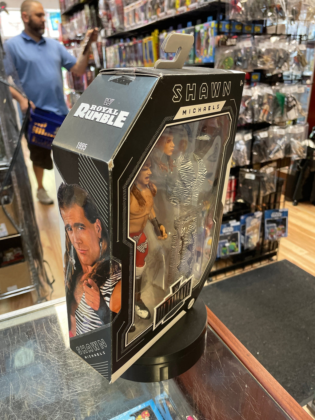 Shawn Michaels Royal Rumble (WWE Ultimate Edition, Mattel) SEALED product image 3, provided for visual reference and product