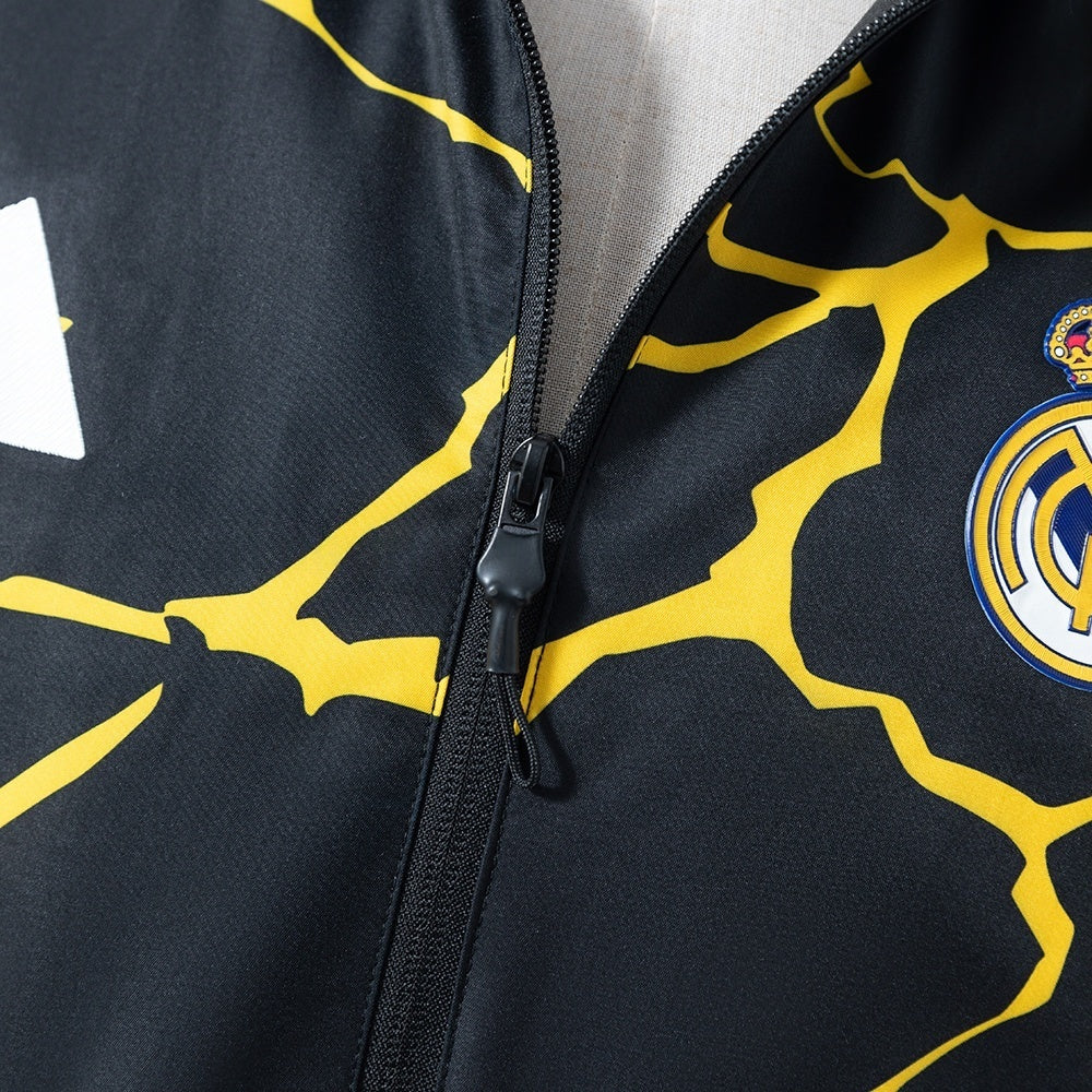 Real Madrid Windbreaker 2025-26 Football Soccer Jacket product image 6