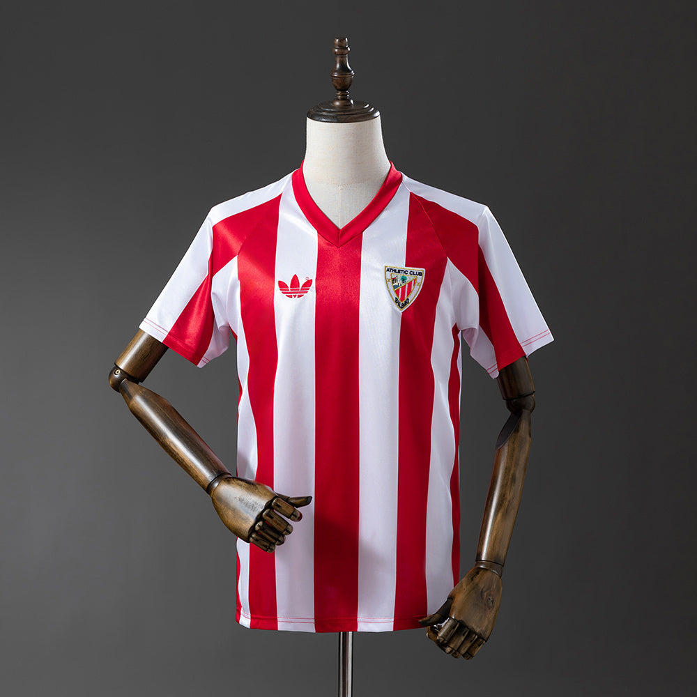 Athletic Bilbao Jersey 1985-88 Home Retro Football Kit product image 1