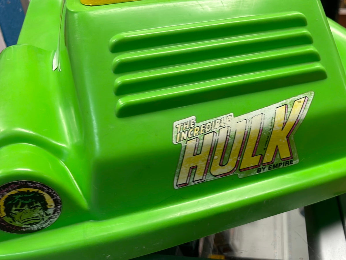 Incredible Hulk Power Mobile Peddle Car (Vintage Marvel, Empire) product image 12, provided for visual reference and product