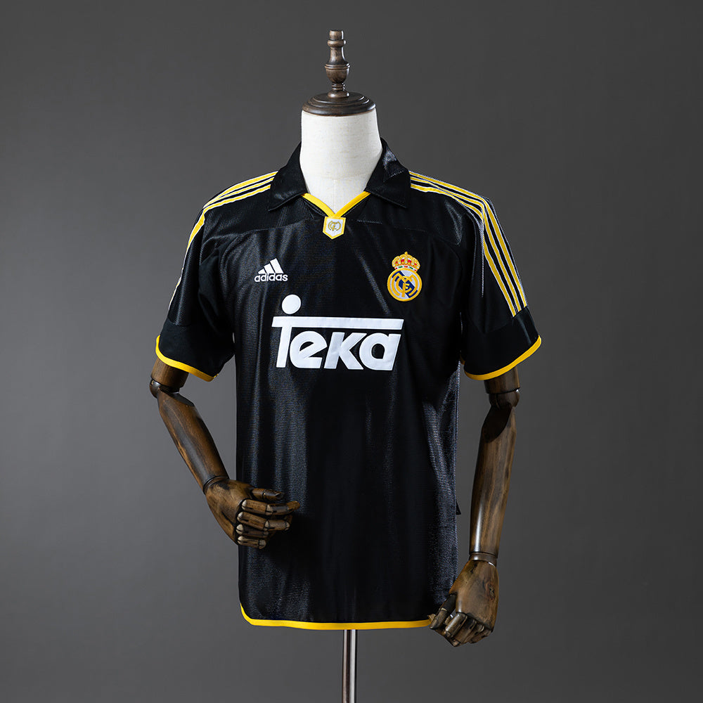 Real Madrid Jersey 1999-01 Away Retro Football Kit product image 1