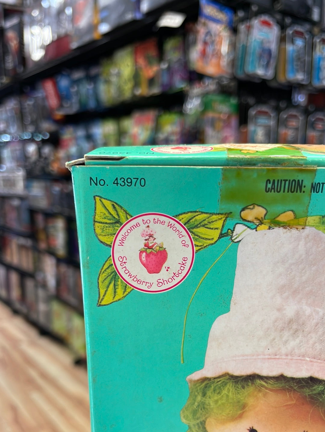 Limon Chiffon with Parfait Parrot (Vintage Strawberry Shortcake, Kenner) Open Box product image 7, provided for visual