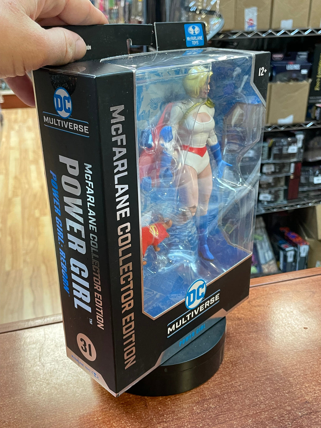 Power Girl -Collectors- (McFarlane, DC Multiverse) **SEALED** product image 4, provided for visual reference and product
