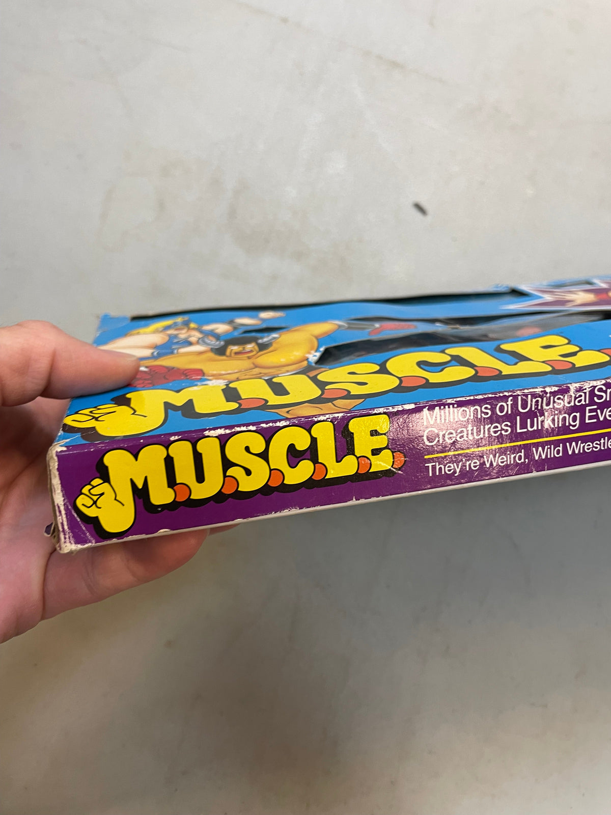 Mighty Maulers Set 3 #2649 (Vintage Muscle Men, Mattel) COMPLETE product image 11, provided for visual reference and product