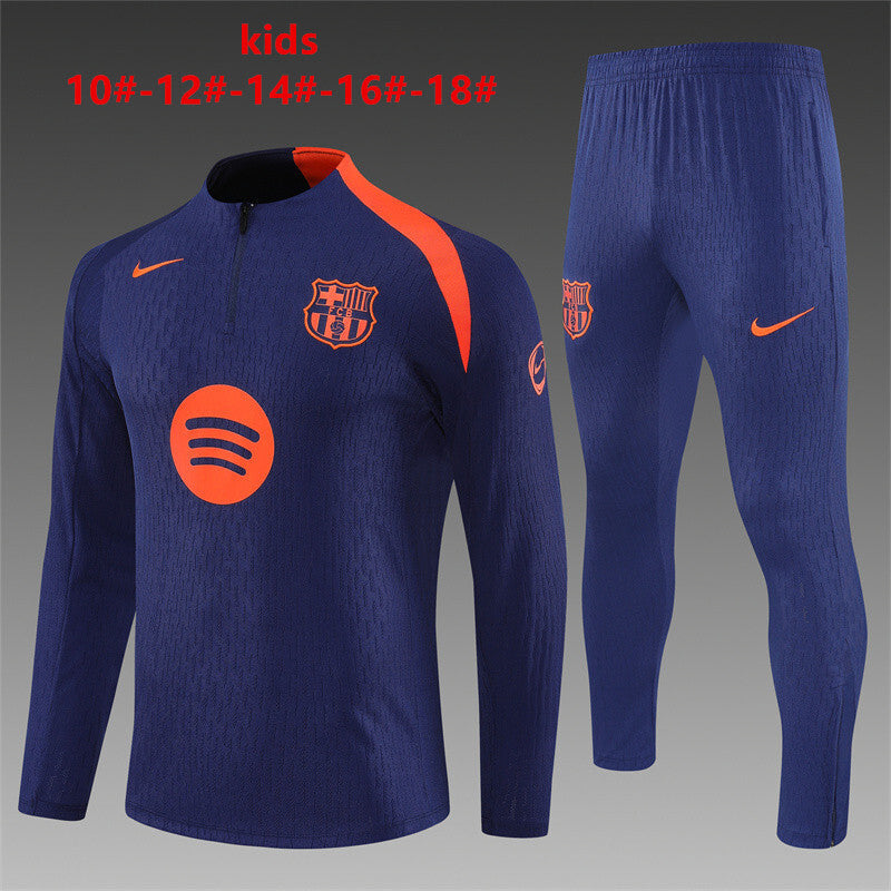 Kids Barcelona Training Tracksuits 25/26 Football Kit product image 1