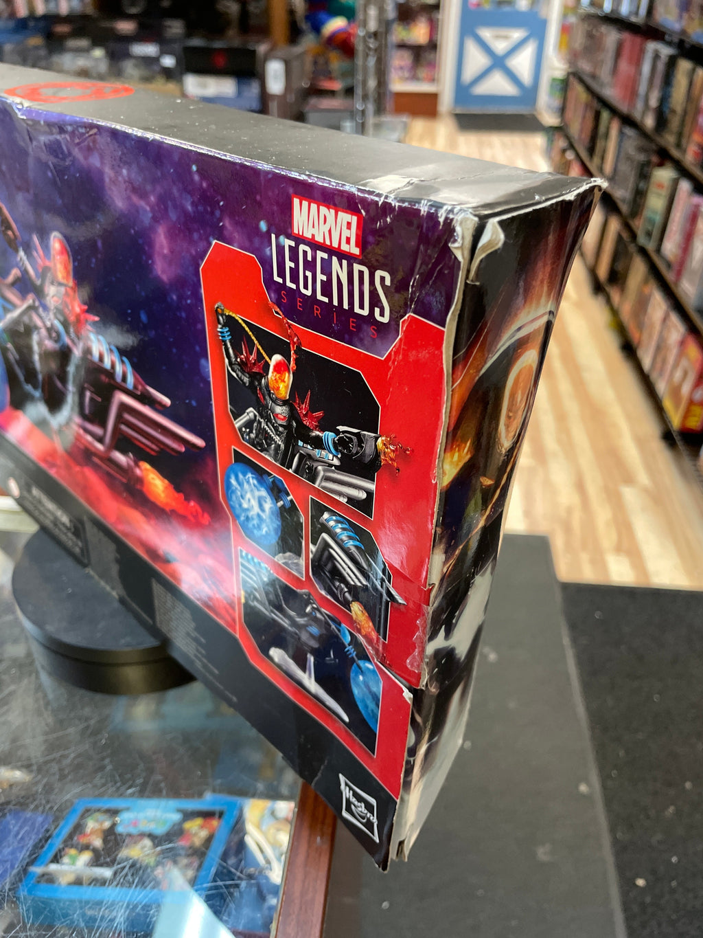 Cosmic Ghost Rider (Marvel Legends, Hasbro) **SEALED** product image 3, provided for visual reference and product detail
