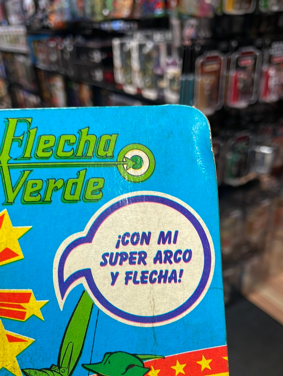Super Amigos Green Arrow (Vintage Super Powers, Argentina Pacipa) Sealed product image 2, provided for visual reference and