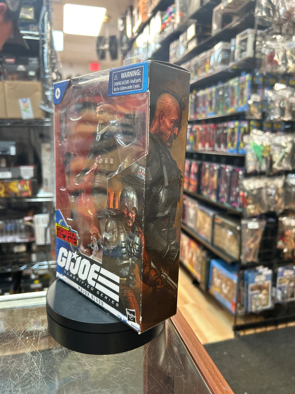 Cobra Island Major Bludd (GI Joe Classified, Hasbro) **SEALED** product image 6, provided for visual reference and product