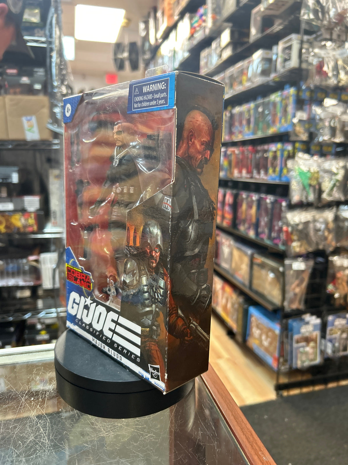 Cobra Island Major Bludd (GI Joe Classified, Hasbro) **SEALED** product image 6, provided for visual reference and product