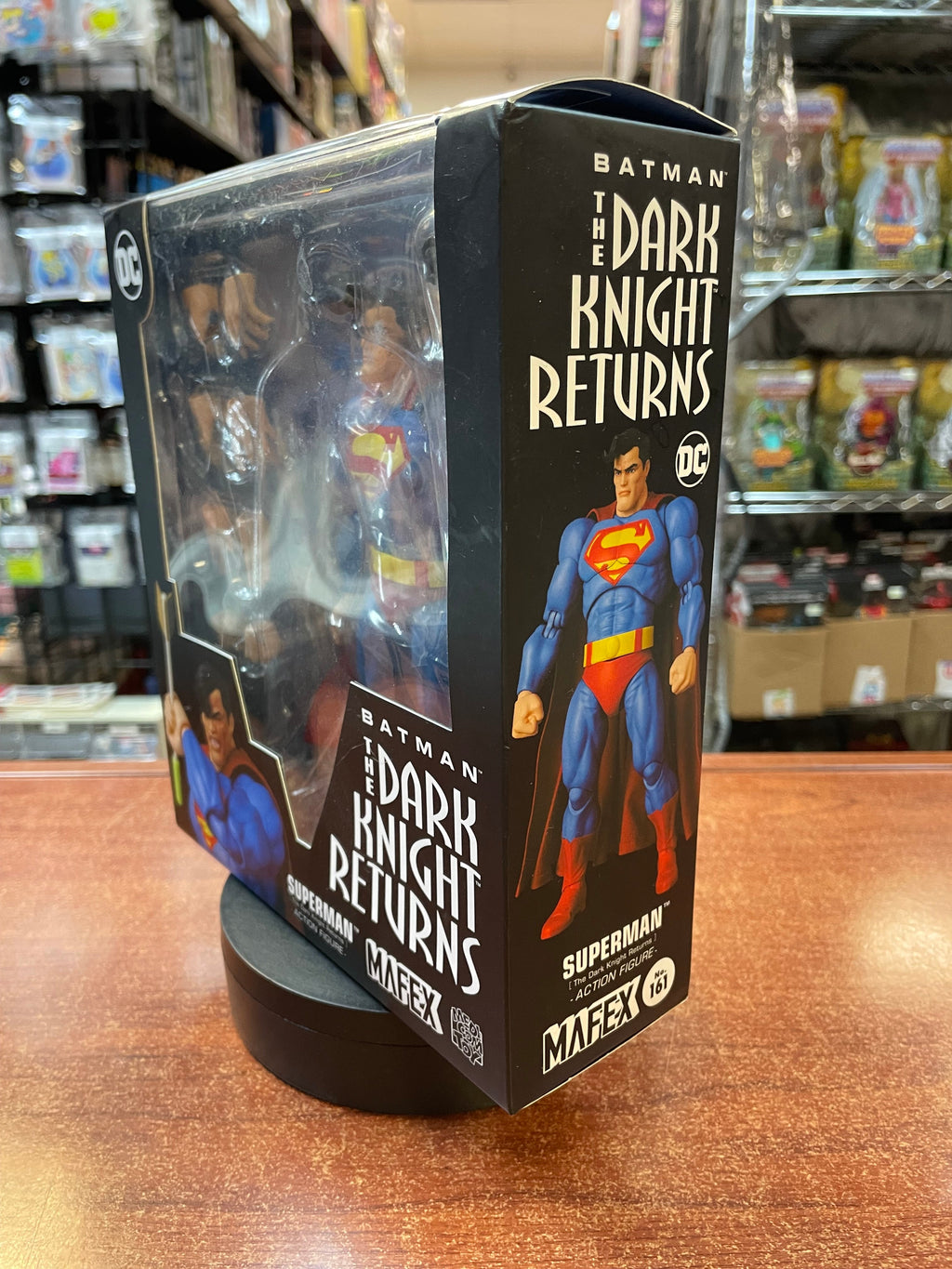 Superman TDKR No.161 (The Dark Knight Returns, DC Medicom Mafex) SEALED product image 5, provided for visual reference and