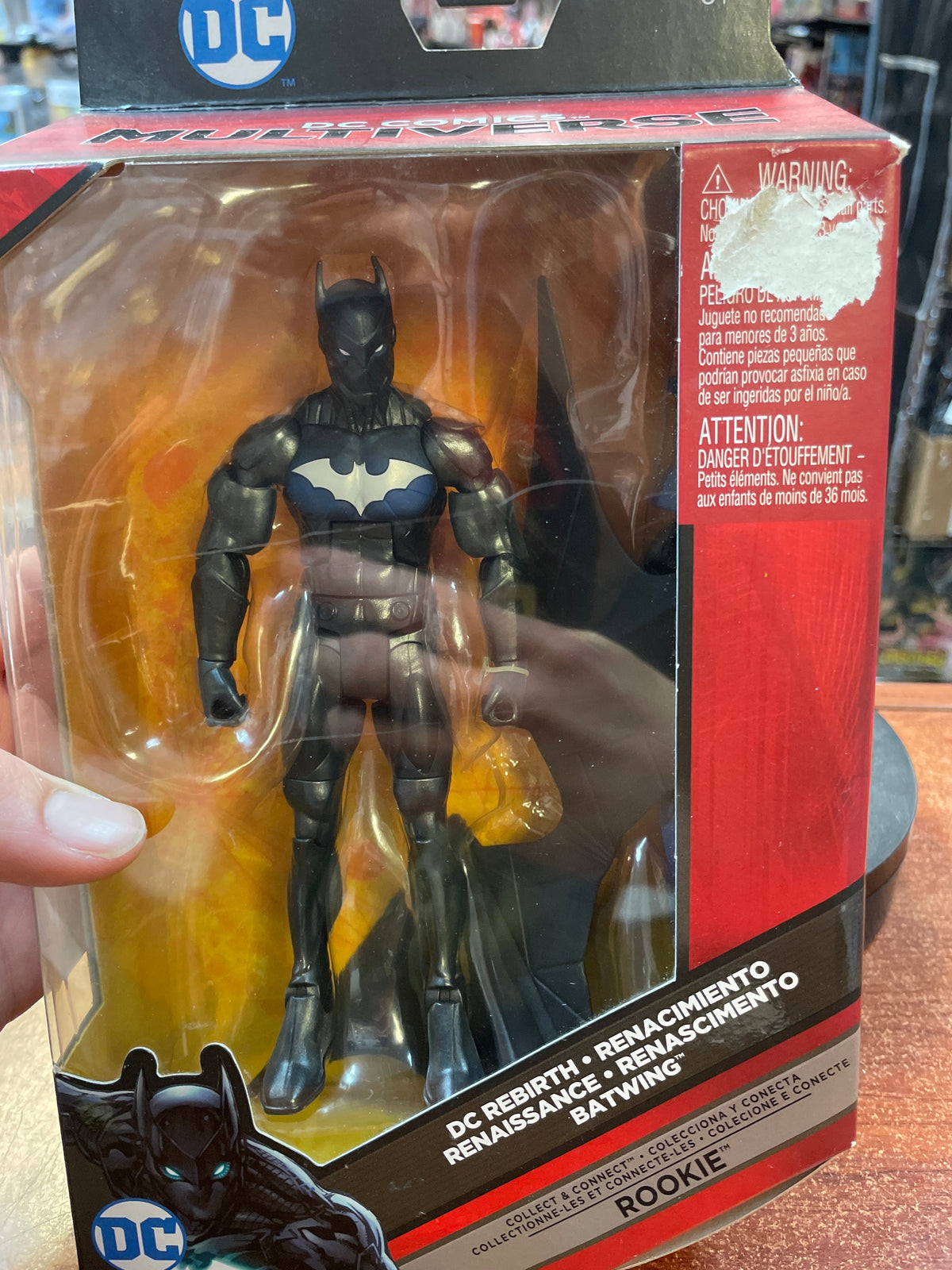 Batwing -BAF Rookie- (DC Multiverse, Mattel) **SEALED** product image 4, provided for visual reference and product detail