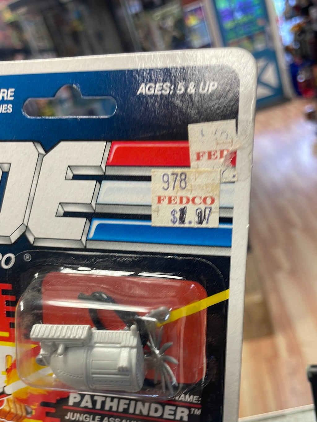 Pathfinder (Vintage GI Joe, Hasbro) Sealed product image 12, provided for visual reference and product detail review