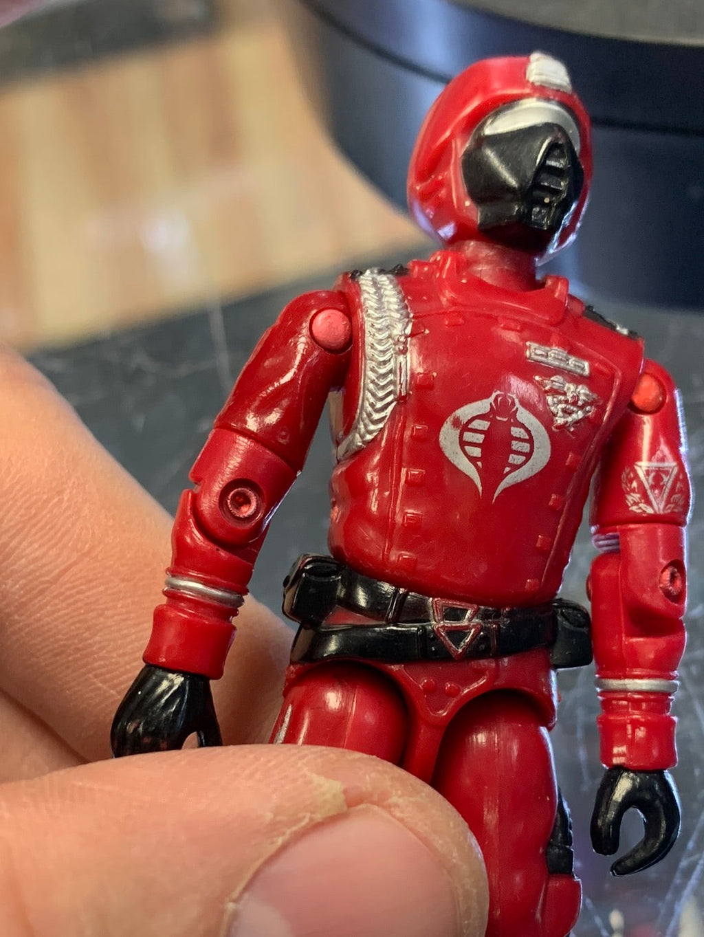 Crimson Guard 8384 (Vintage GI Joe, Hasbro) Complete product image 10, provided for visual reference and product detail