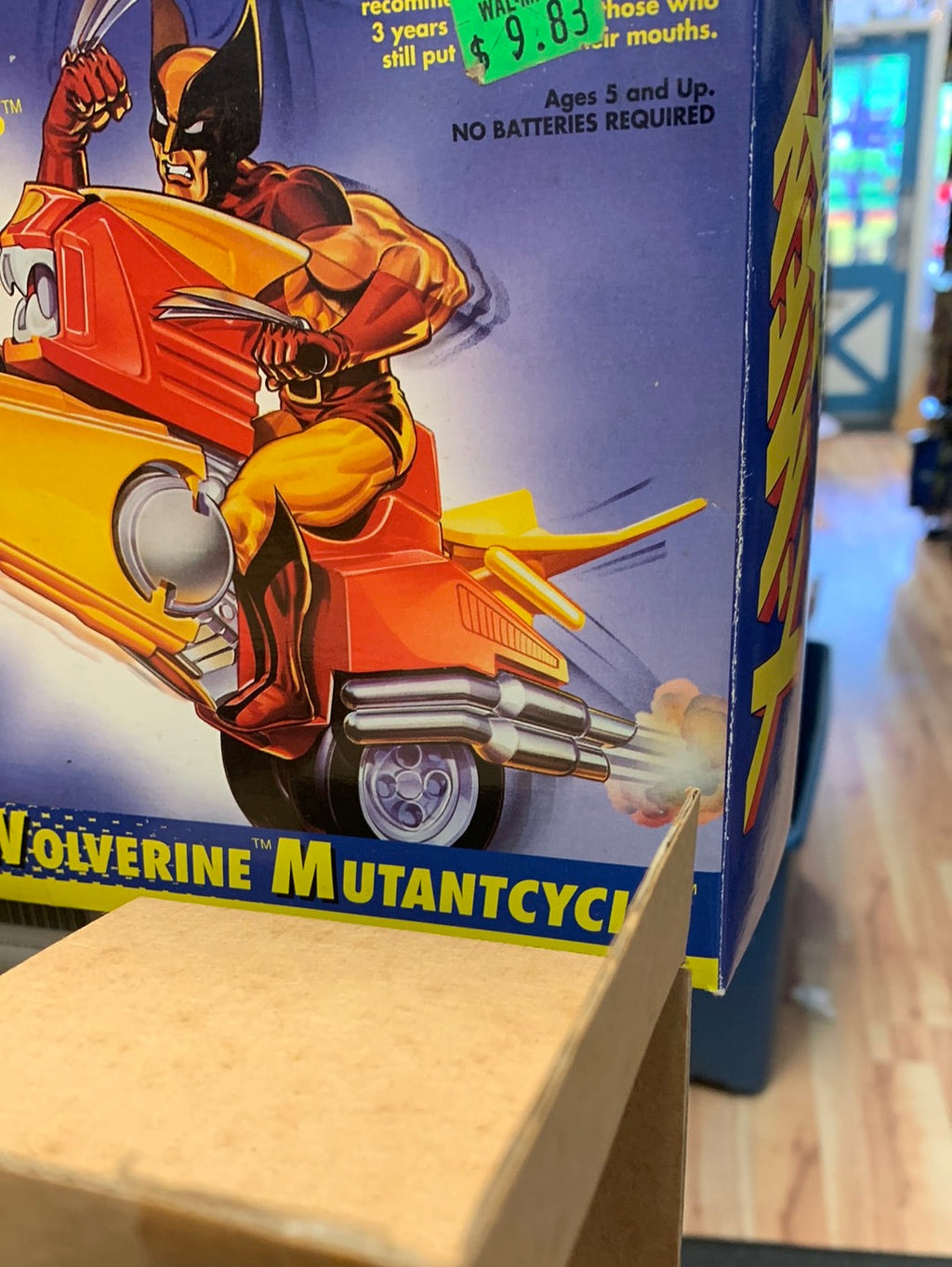 Wolverine Mutantcycle (Vintage X-Men, Toybiz) UNUSED product image 6, provided for visual reference and product detail review