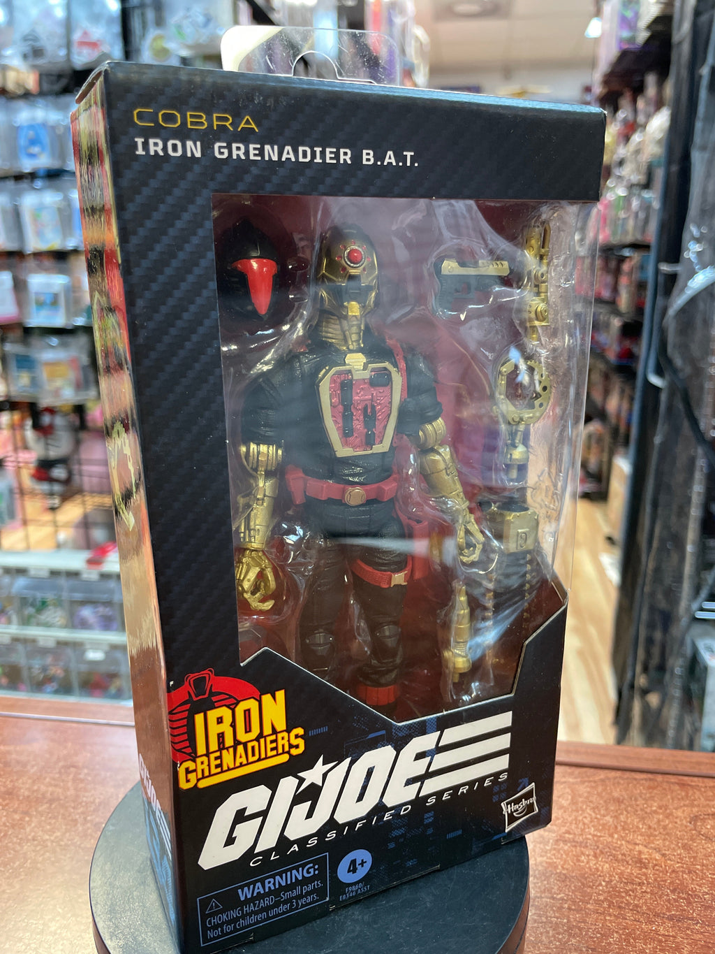 Iron Grenadiar BAT (GI Joe Classifieds, Hasbro) **SEALED** product image 3, provided for visual reference and product detail