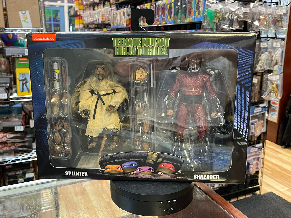 Splinter & Shredder (Neca, TMNT) **SEALED** product image 1, provided for visual reference and product detail review