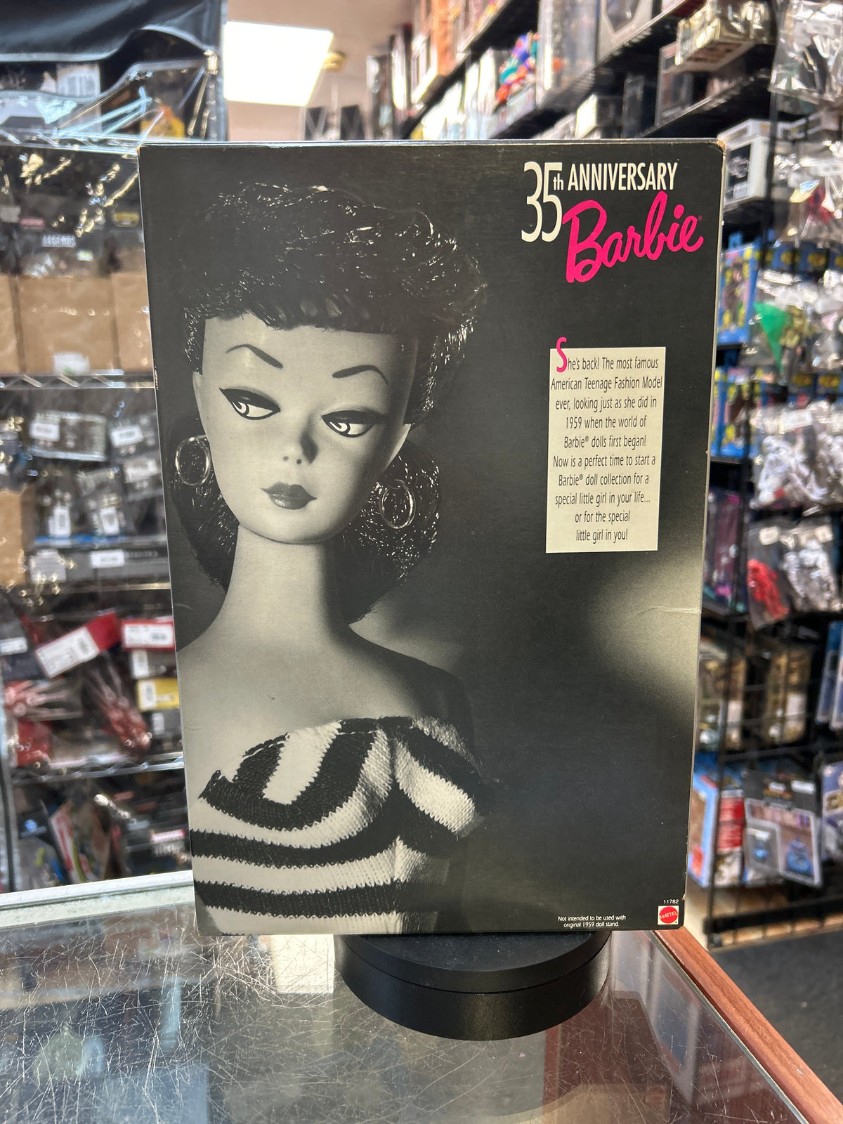 35th 1959 Barbie #11782 (Barbie, Mattel) **SEALED** product image 4, provided for visual reference and product detail review