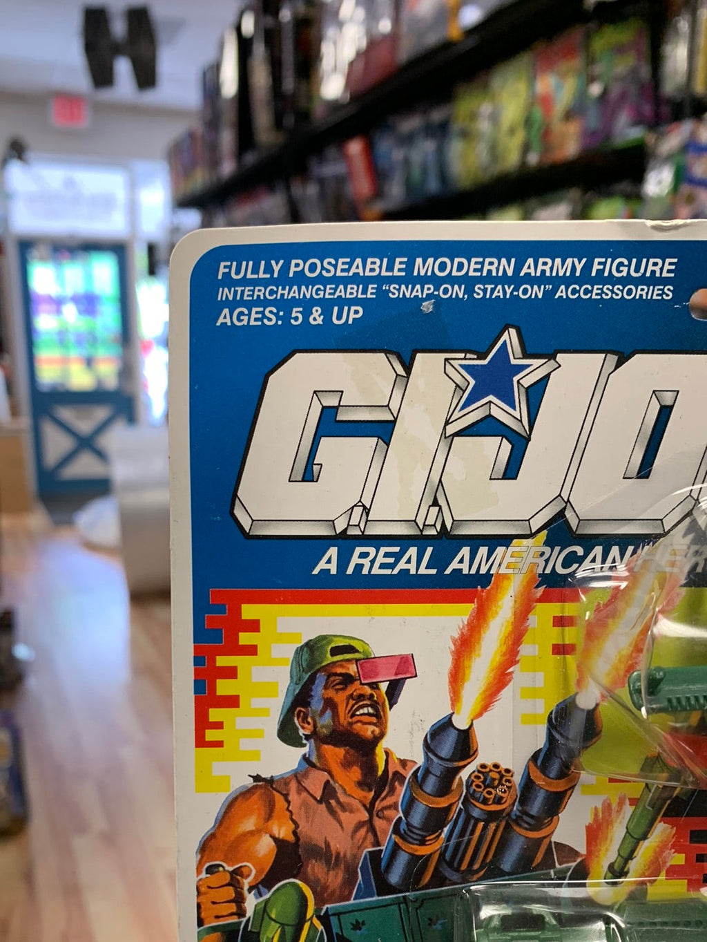 Heavy Duty Ordance Trooper (Vintage GI Joe, Hasbro) Sealed product image 2, provided for visual reference and product detail