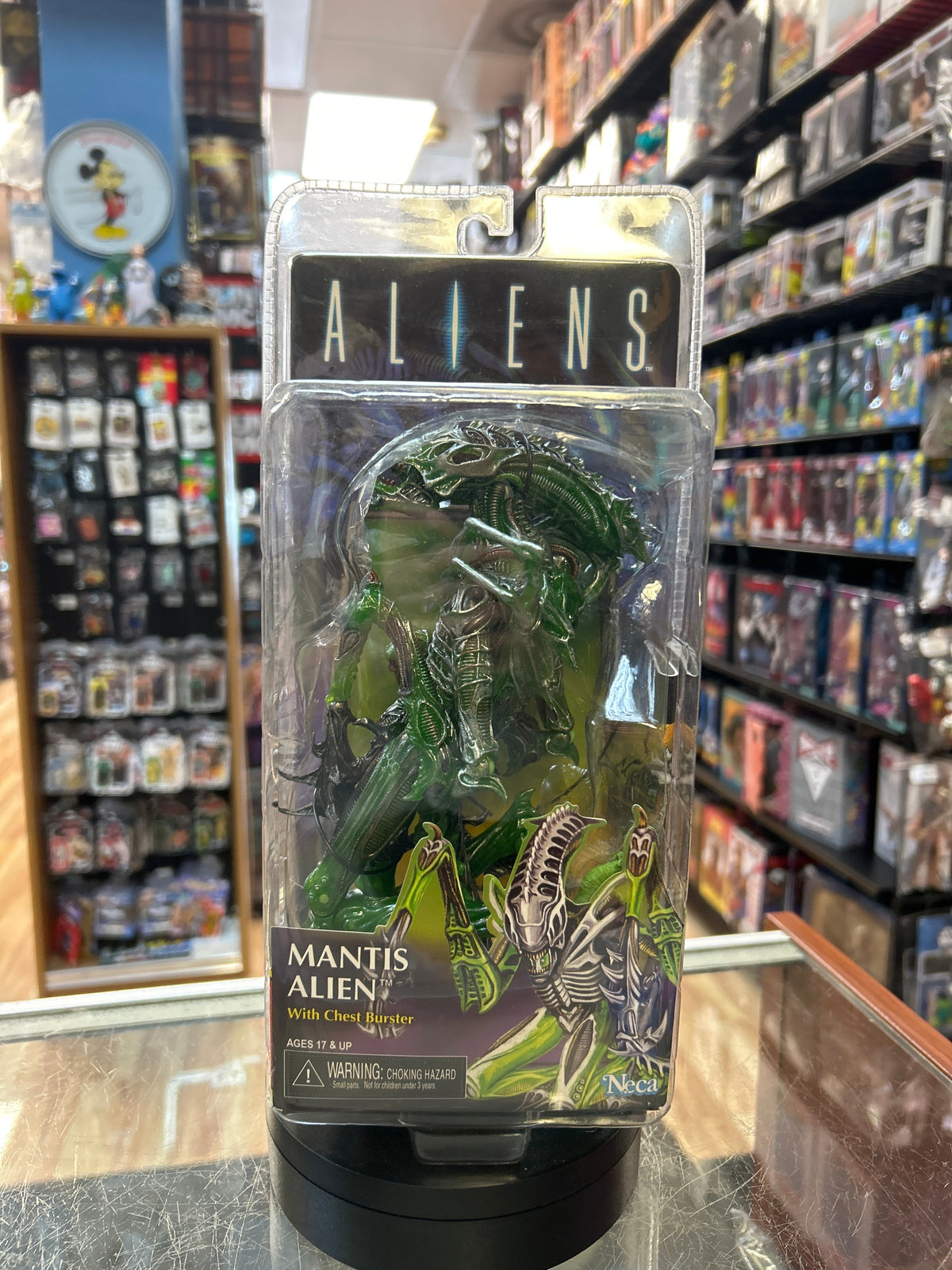 Mantis Alien With Chester Burster (Neca, Aliens) **SEALED** product image 1, provided for visual reference and product
