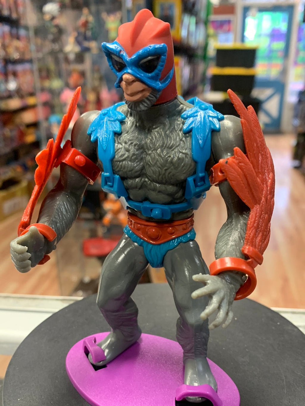 Stratus 7152 (Vintage MOTU Masters of The Universe, Mattel) Complete product image 4, provided for visual reference and