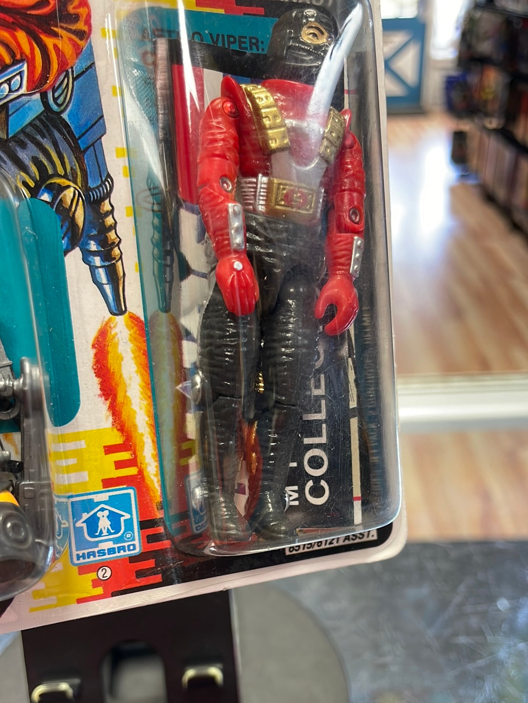 Astro Viper with Micro Figure (Vintage GI Joe, Hasbro) Sealed product image 9, provided for visual reference and product