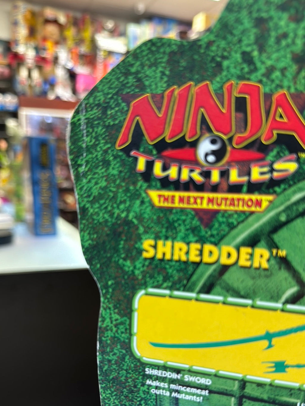Shredder Next Mutation (Vintage TMNT NInja Turtles, Playmates) Sealed product image 14, provided for visual reference and