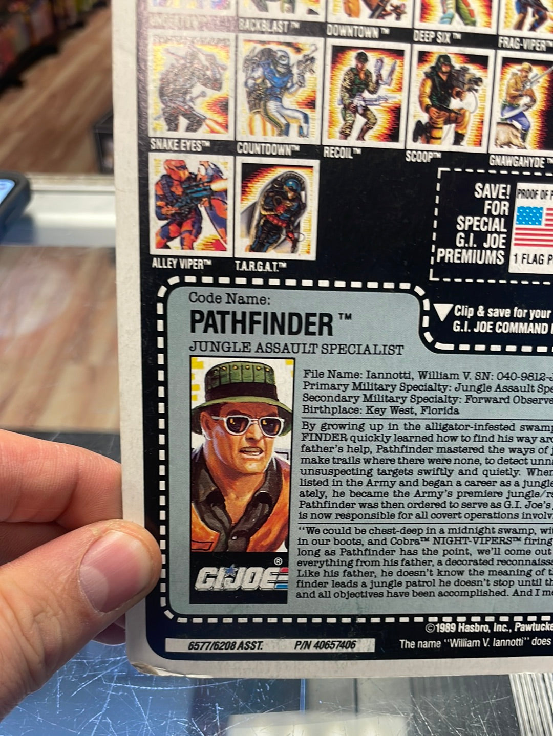 Pathfinder (Vintage GI Joe, Hasbro) Sealed product image 17, provided for visual reference and product detail review