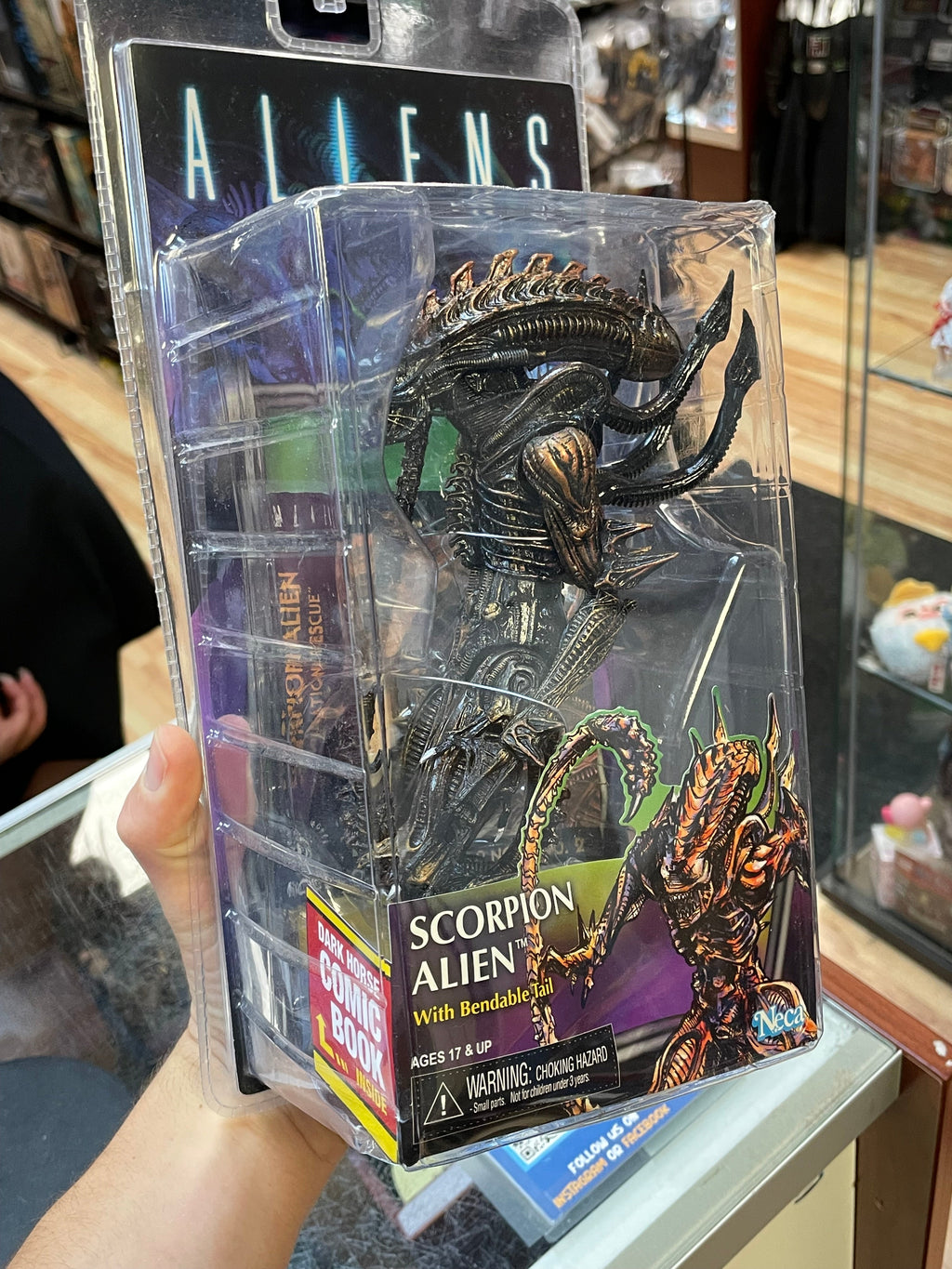 Scorpion Predator (NECA, Aliens) **SEALED** product image 8, provided for visual reference and product detail review