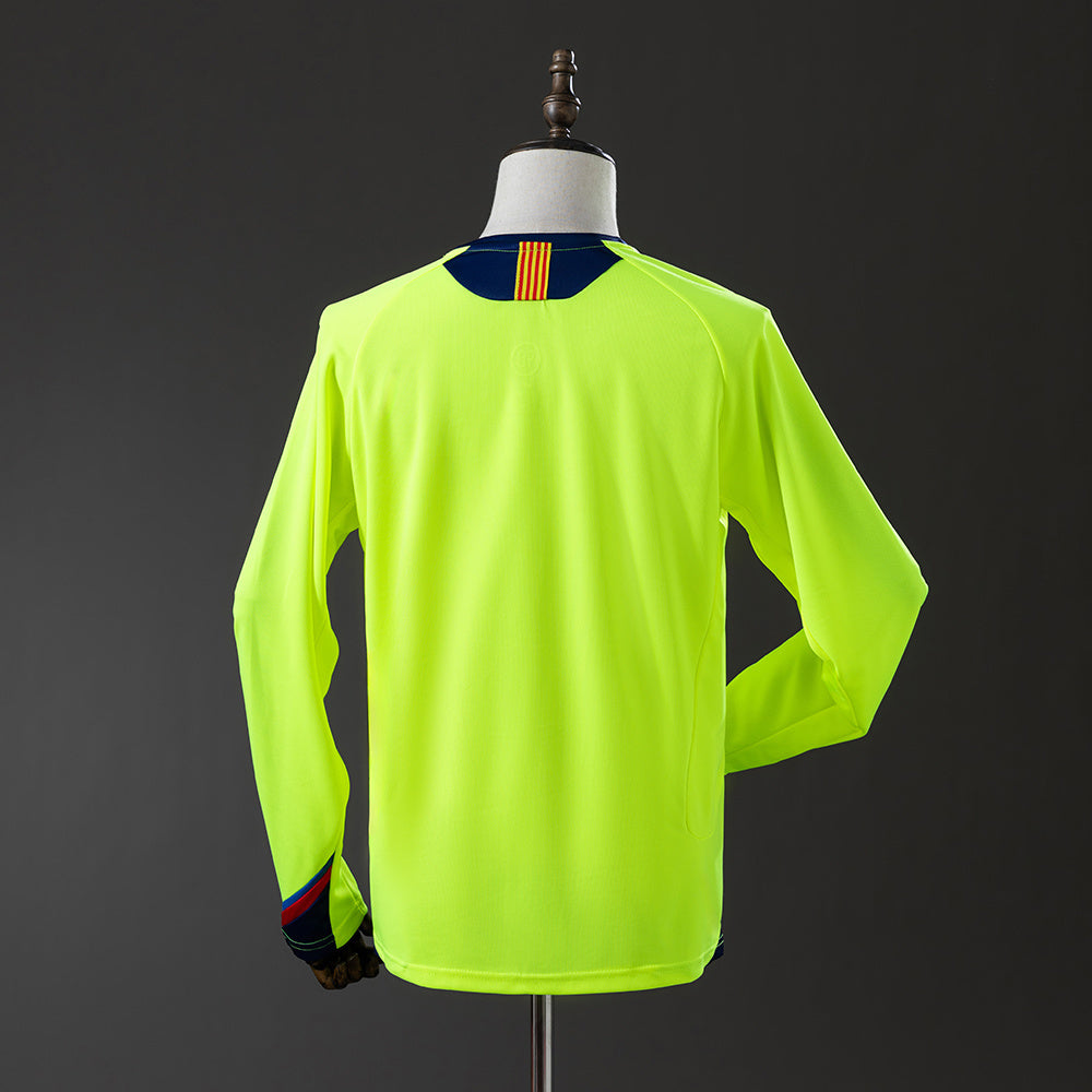 Barcelona Jersey 2005-06 Away Retro Football Kit Long product image 2