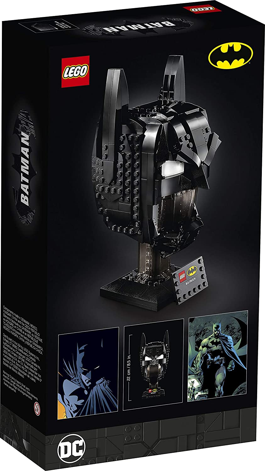 76182 Batman Cowl (Retired) (New Sealed) product image 2, provided for visual reference and product detail review