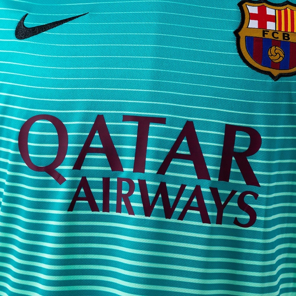 Barcelona Jersey 2016/17 Third Retro Football Kit product image 7