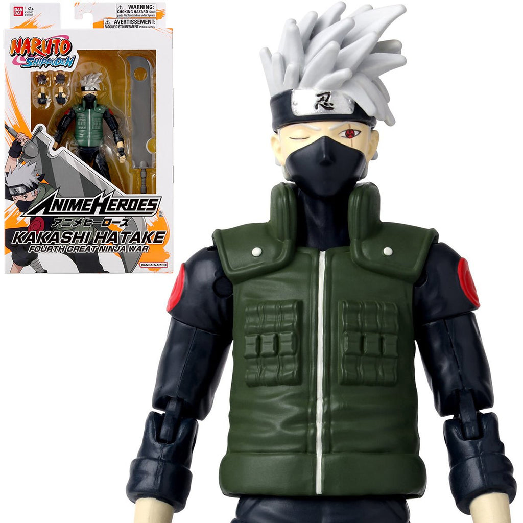Ninja War Kakashi Hatake(Bandai Anime Heroes, Naruto) product image 1, provided for visual reference and product detail