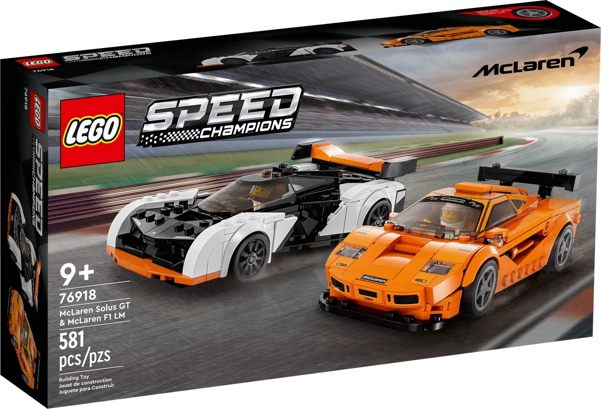 76918 McLaren Solus GT & McLaren F1 LM product image 1, provided for visual reference and product detail review