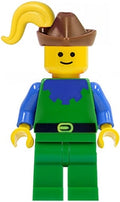 CAS135 Forestman - Blue, Brown Hat, Yellow Plume product image 1, provided for visual reference and product detail review