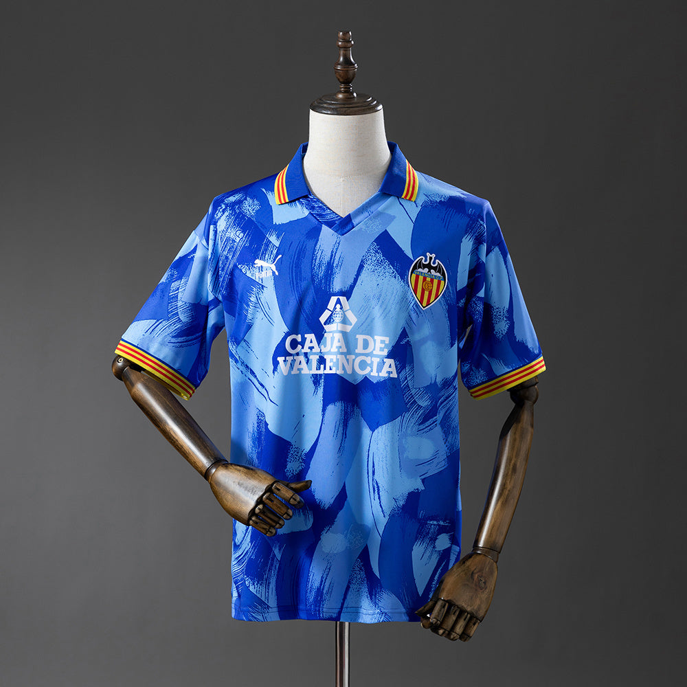 Valencia Jersey 1990-91 Away Retro Football Kit product image 1