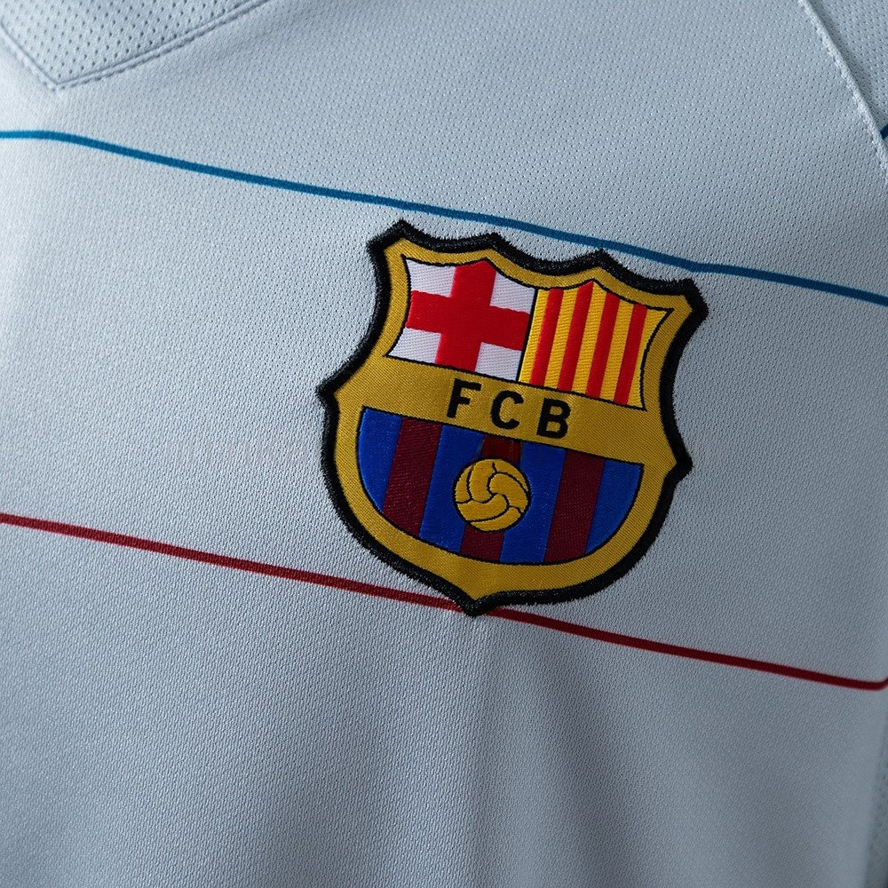 Barcelona Jersey 2003-04 Away Retro Football Kit Long product image 5