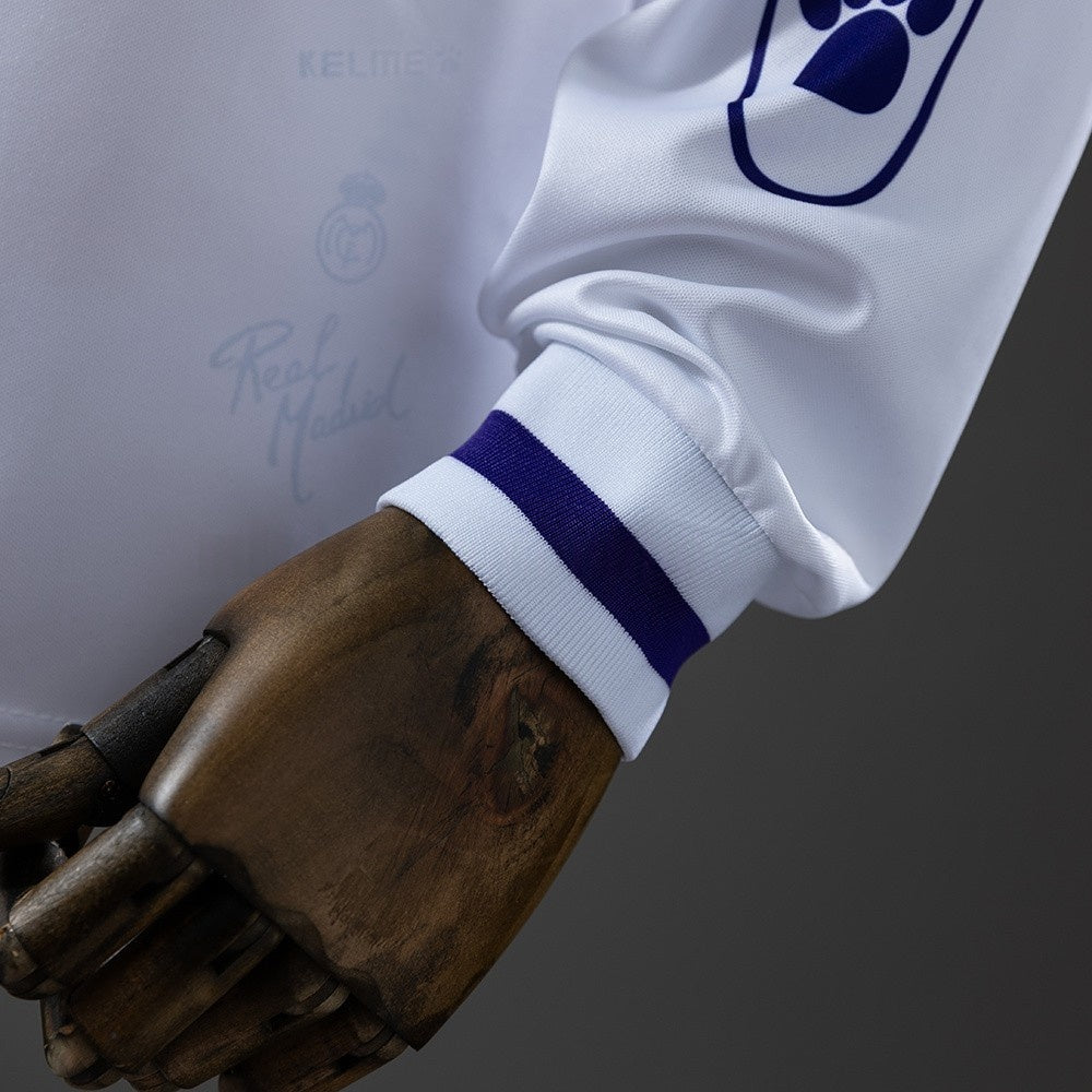 Real Madrid Jersey 1994/96 Home Retro Football Kit Long product image 3