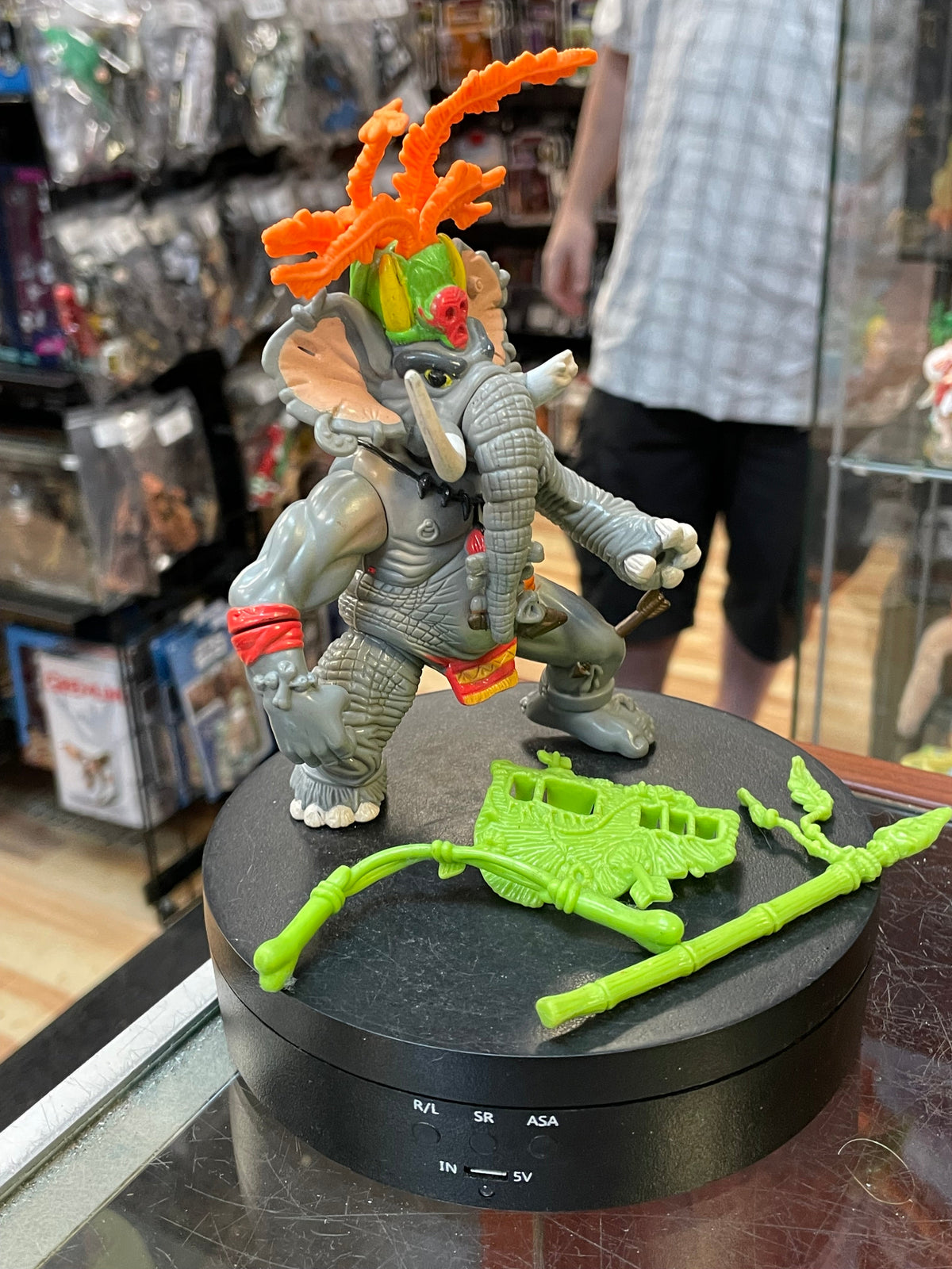 Doctor El 2459 (TMNT Ninja Turtles, Playmates) **INCOMPLETE** product image 2, provided for visual reference and product