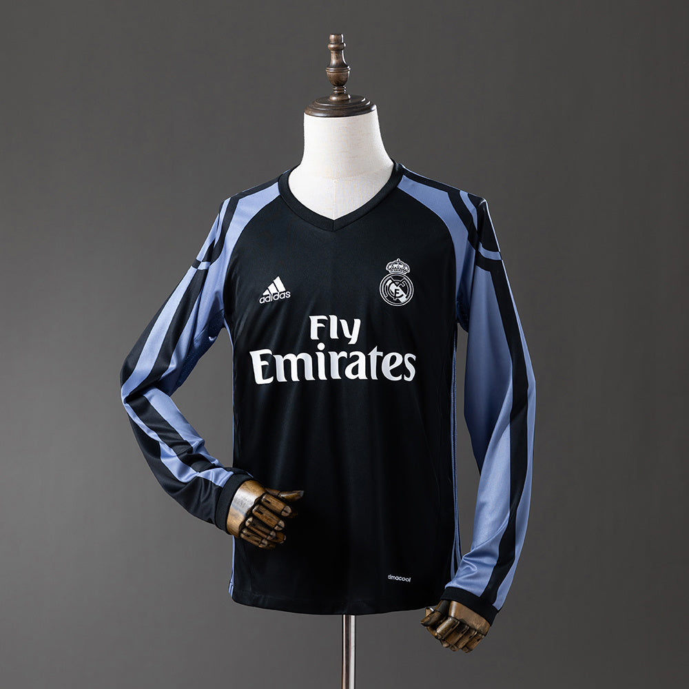 Real Madrid Jersey 2016/17 Third Retro Football Kit Long product image 1