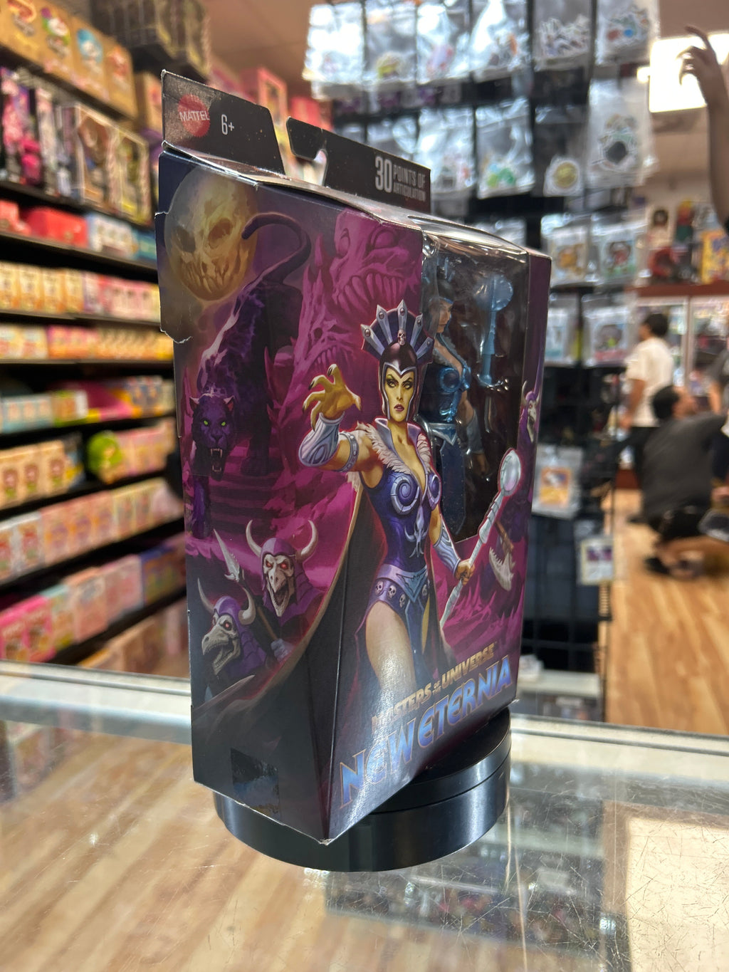 Evil-Lyn (MOTU New Eternia, Mattel) **SEALED** product image 2, provided for visual reference and product detail review