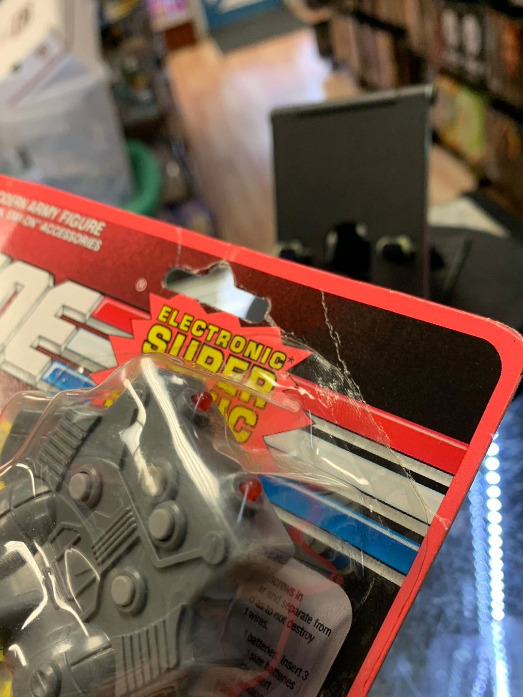 Sonic Fighters Major Bludd (Vintage GI Joe, Hasbro) Sealed product image 12, provided for visual reference and product