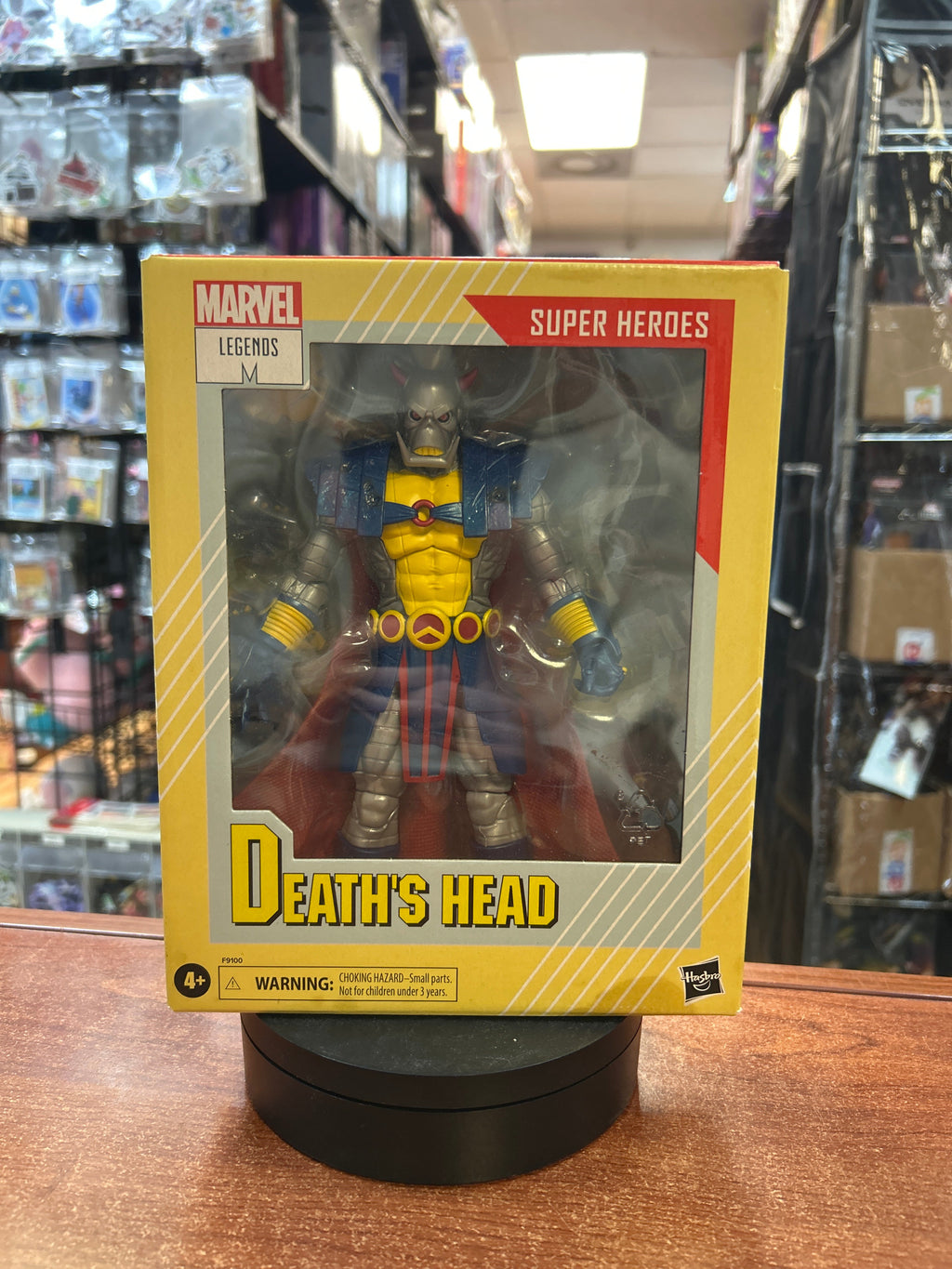 Death's Head (Marvel, Hasbro) **SEALED** product image 1, provided for visual reference and product detail review