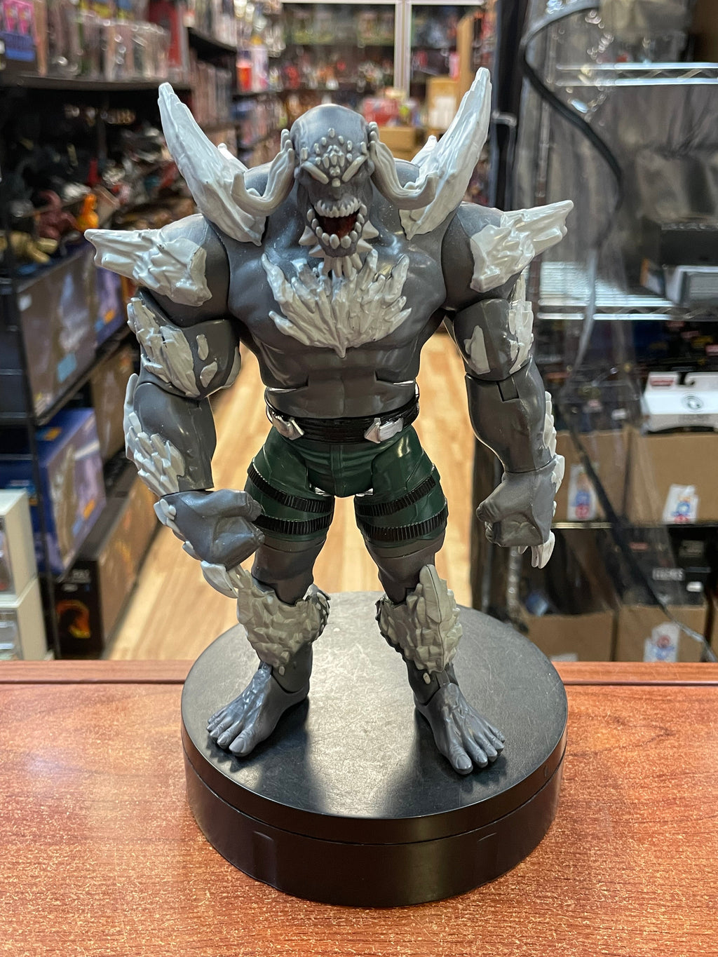 Doomsday Collect & Connect 10” DCUC BAF (DC Universe Classics, Mattel) COMPLETE product image 1, provided for visual