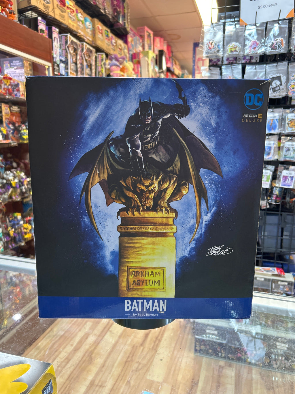 Eddy Barrows Batman 1/10 (Iron Studios, Art Scale) **COMPLETE** product image 6, provided for visual reference and product