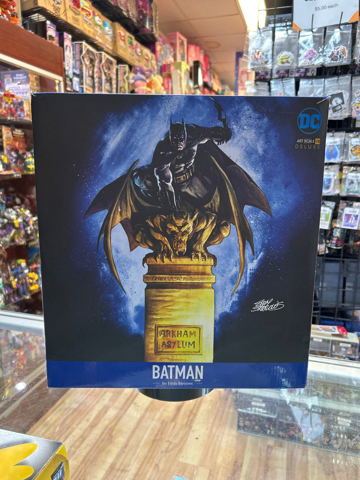 Eddy Barrows Batman 1/10 (Iron Studios, Art Scale) **COMPLETE** product image 6, provided for visual reference and product