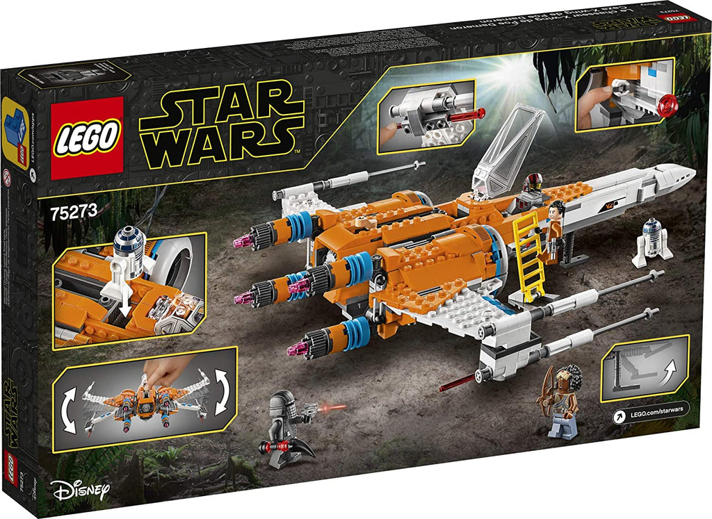 75273 Poe Dameron's X-wing Fighter (Retired) product image 2, provided for visual reference and product detail review