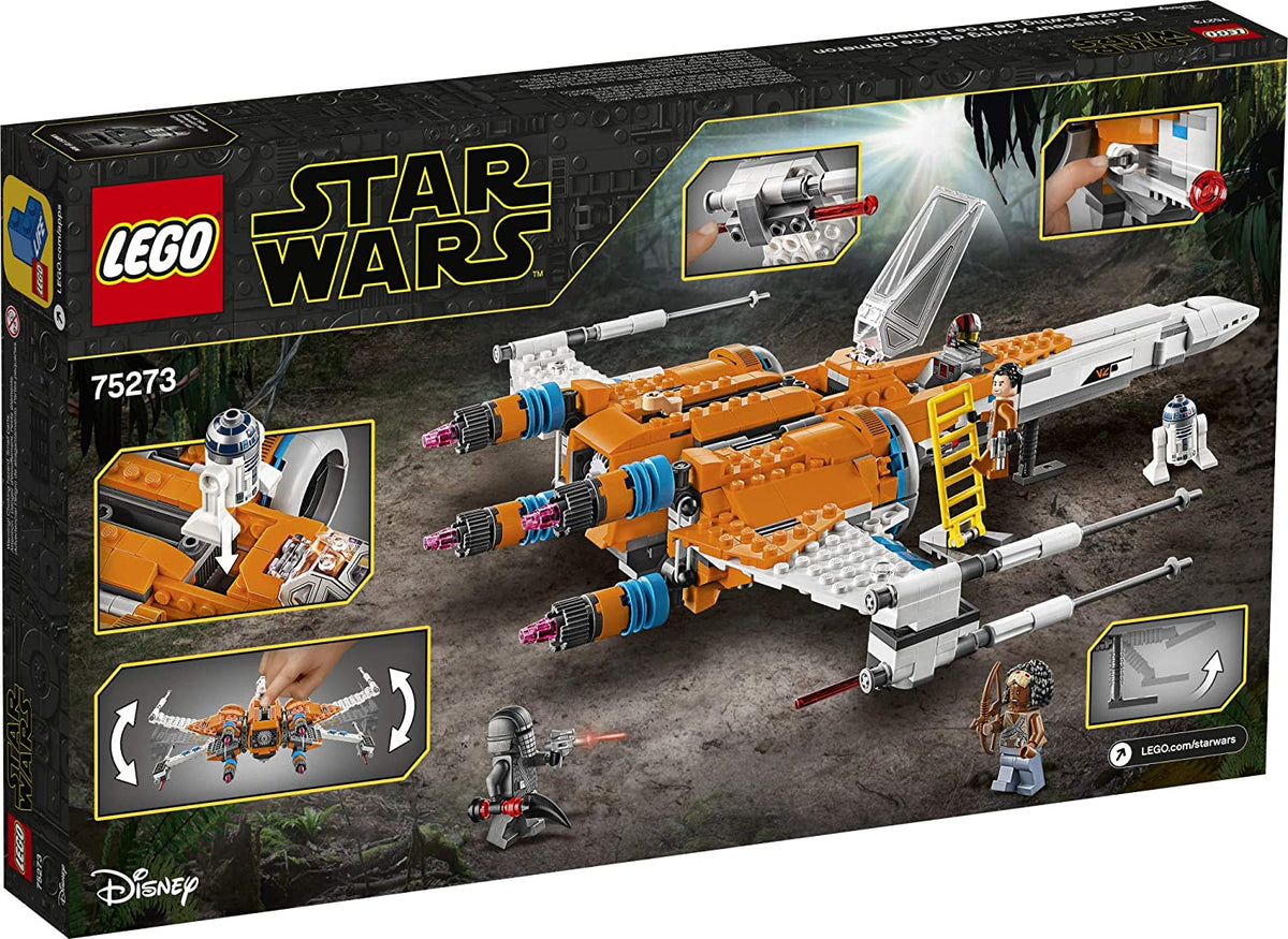 75273 Poe Dameron's X-wing Fighter (Retired) product image 2, provided for visual reference and product detail review