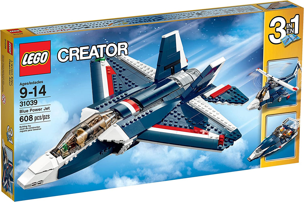 31039 Blue Power Jet (Retired) (Certified Complete) product image 1, provided for visual reference and product detail review