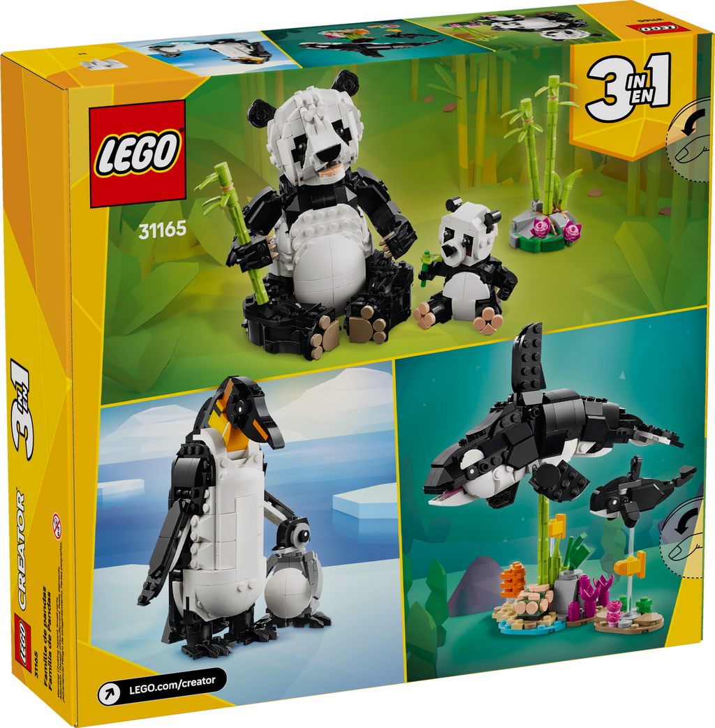 31165 Wild Animals: Panda Family product image 3, provided for visual reference and product detail review