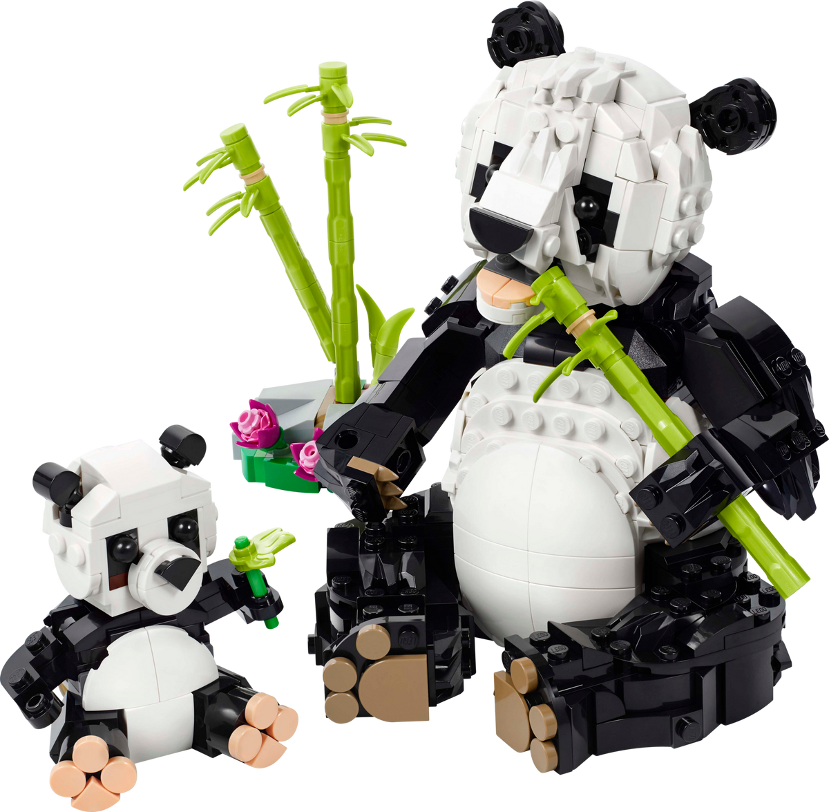31165 Wild Animals: Panda Family product image 2, provided for visual reference and product detail review